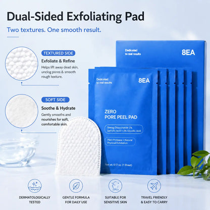 Smoothing Face & Body Exfoliating Pads