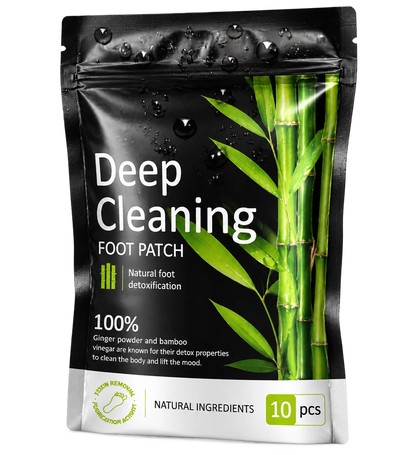🌿 Deep Cleaning Foot Patches – Natural-Inspired Overnight Foot Care ✨