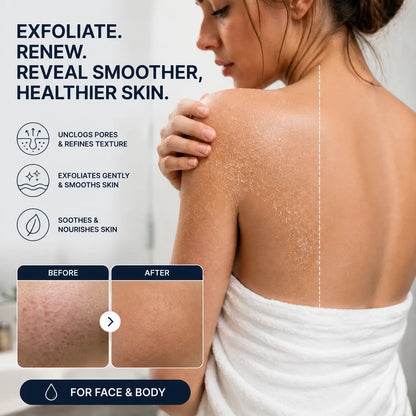 Smoothing Face & Body Exfoliating Pads