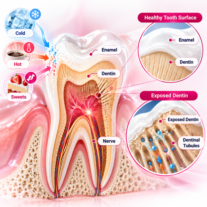 Enamel Care Gel for Sensitive Teeth