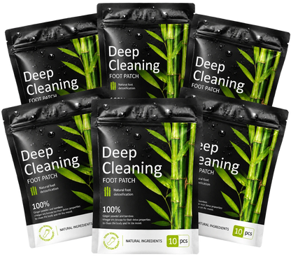 🌿 Deep Cleaning Foot Patches – Natural-Inspired Overnight Foot Care ✨